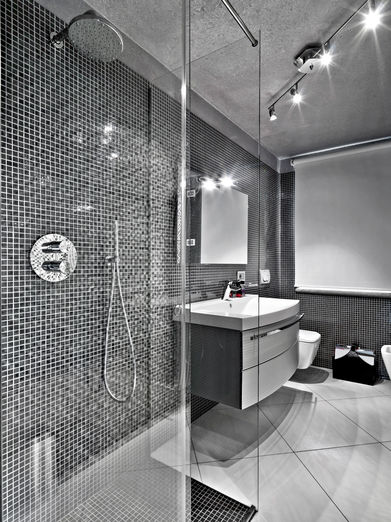 Professionell och lyckad badrumsrenovering med modern inredning